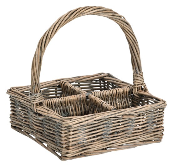 Tragekorb Weide 21x21 cm