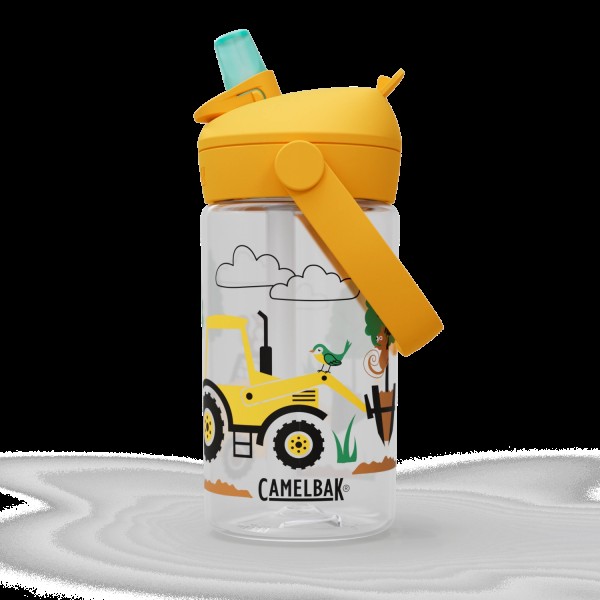 Thrive Flip Straw Kids 0.4l tractors and trees