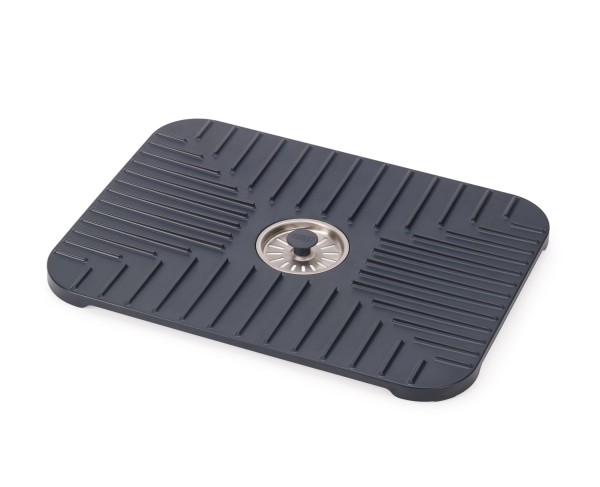 SinkShield Abtropfmatte mit Abfluss L 30x40cm ABS