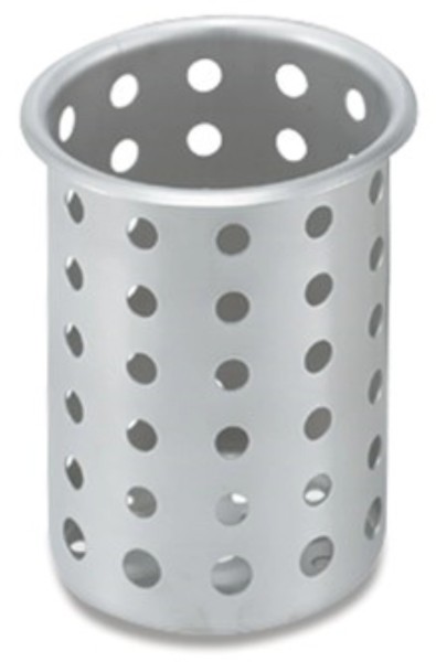 Besteckköcher Edelstahl zylindrisch D11cm H14cm