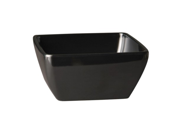 Schale PURE, 19x19cm, H9cm, 1.5L schwarz
