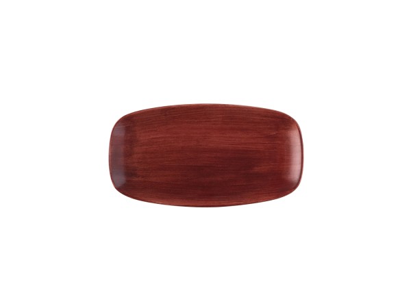 Stonecast Patina Red Rust Chef Oblong Platte 35.5x18.9cm