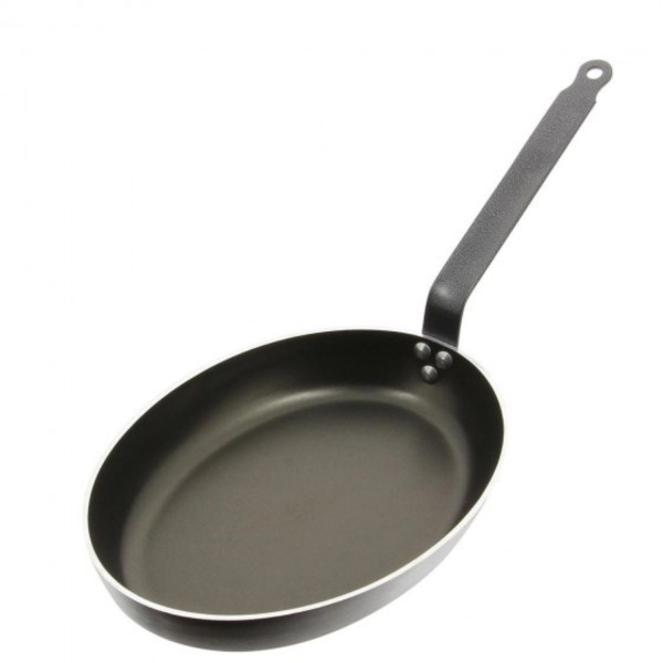 Choc Resto Fisch-Pfanne Induc. oval antihaft 36x26cm