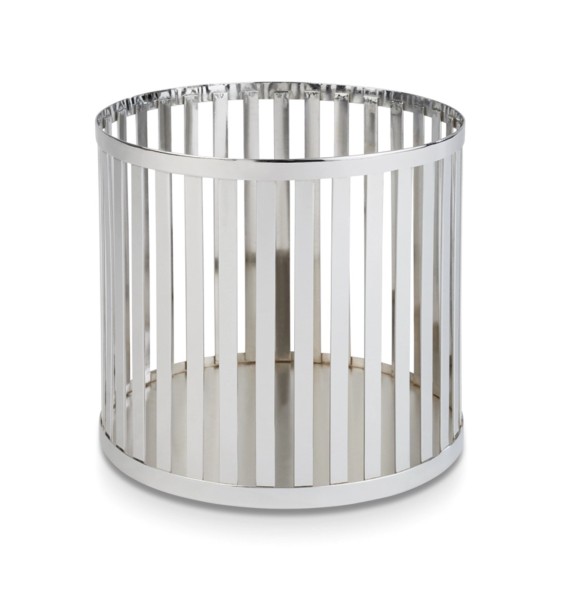 Korb/Ständer D21cm H20cm Chrom