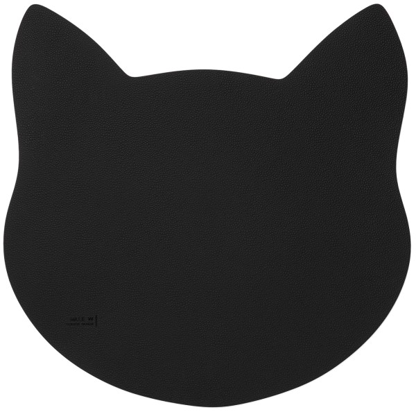Napfunterlage katze 40x30cm L schwarz