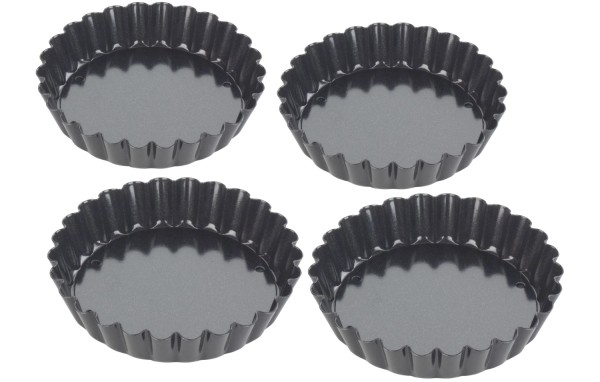 4er Set Wähenform D10cm H2cm Antihaft