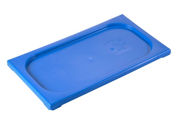 GN Deckel 1/3 Polypropylen blau