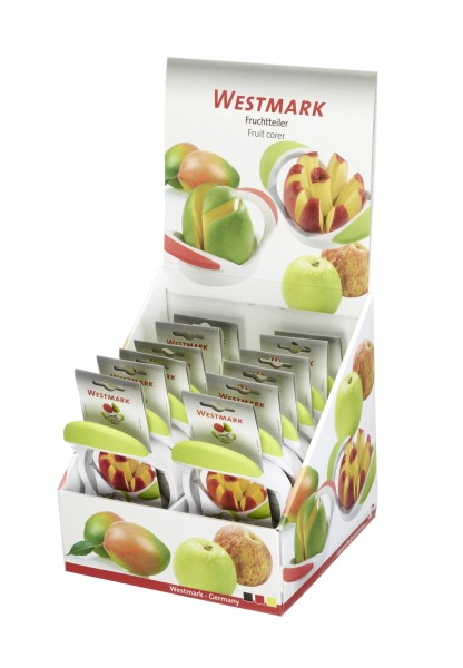 Display 12 Stk. Apfelteiler 8P, 10.5x17.5x6cm
