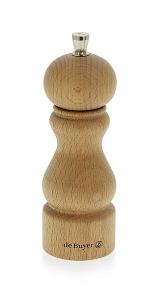 Rumba Salzmühle aus Holz hell 14cm