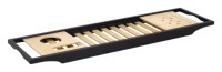 Badewannenablage schwarz 70cm