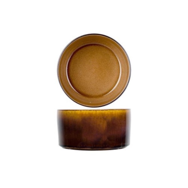 Quintana amber Schüssel D14xh8cm95cl