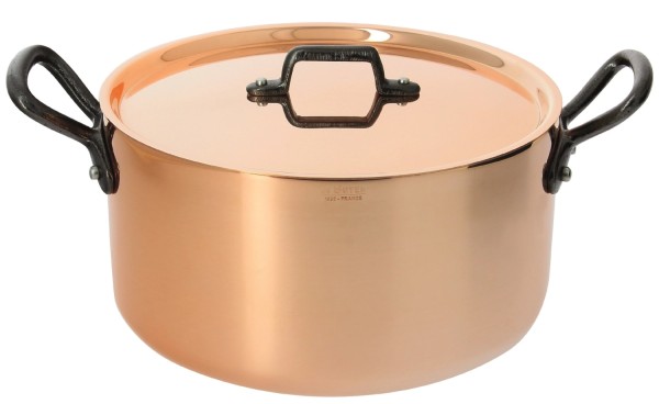 INOCUIVRE Bratentopf Kupfer/Edelst. D:16cm Deckel