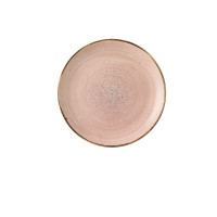 Stonecast Raw Terracotta Coupe Teller flach 21.7cm
