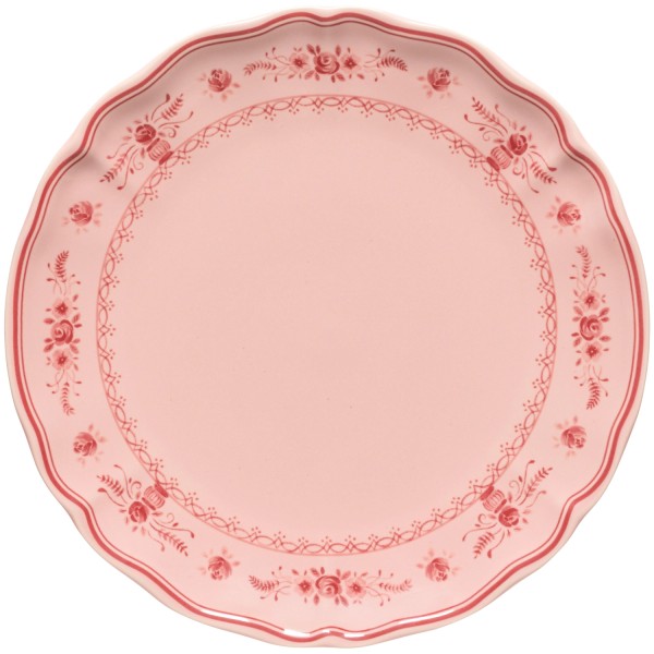 Vila Teller D27cm H2.6cm pink rot