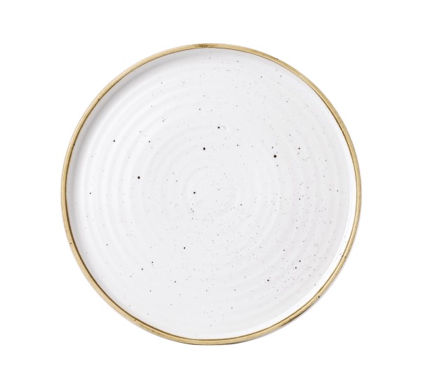 Stonecast Barley White Walled Teller flach 27.5cm