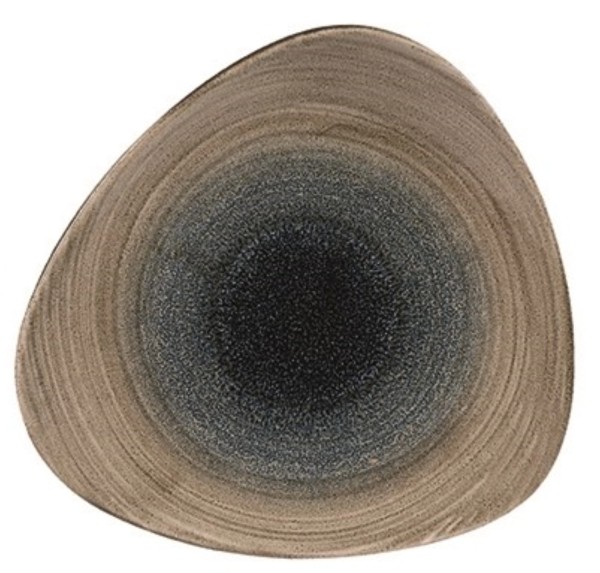 Stonecast Aqueous Bayou Triangel Teller flach 31.1cm