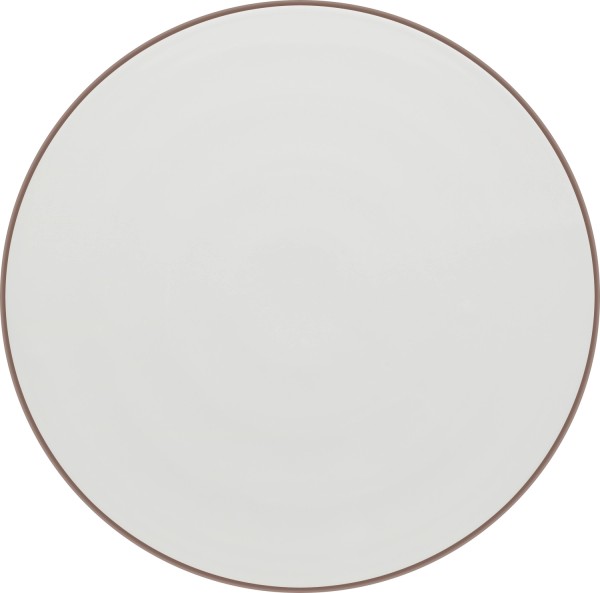 Shiro Rim Plateau Teller 26cm