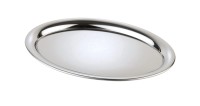 Serviertablett Kaffeehaus, ca. 19x15cm, oval