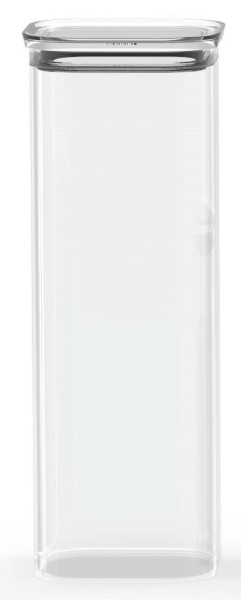 Vorratsglas mit Glasdeckel 2.2l 11x11x30m