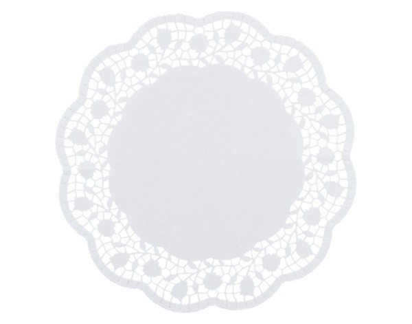 Tortenspitze ø 28cm weiss 6er