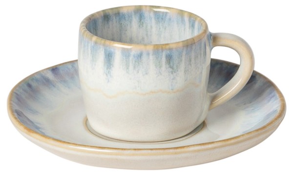 Brisa Kaffeetasse mit Untertasse 70ml D12.5cm ria blue