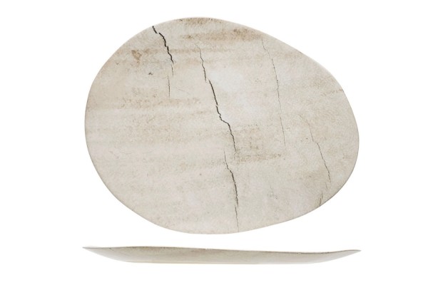 Lithos Teller oval, 27x21.2x1.6cm