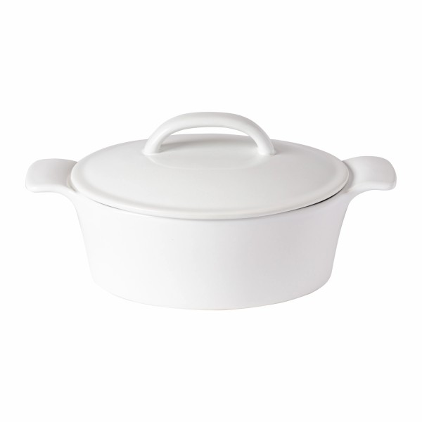 Ensemble Cocotte 1.93l 30x20.7cm H15.7cm weiss