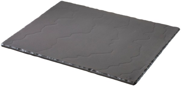 Platte rechteckig GN1/2, 32.5x26.5x1cm, schiefer-optik