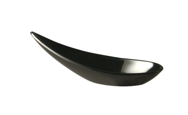 Dip-/Fingerfoodlöffel MingHing, ca. 10.8x4.5cm schwarz