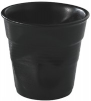 Kaffee Knitterbecher 12cl, schwarz