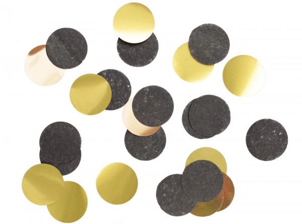 Confetti schwarz/gold 20 g