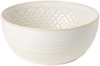 Cristal Salatschüssel D28.5 H12.4cm 480cl weiss