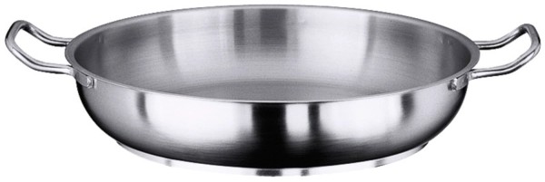 Paellapfanne 80 cm, Edelstahl, nicht induktionsgeeignet