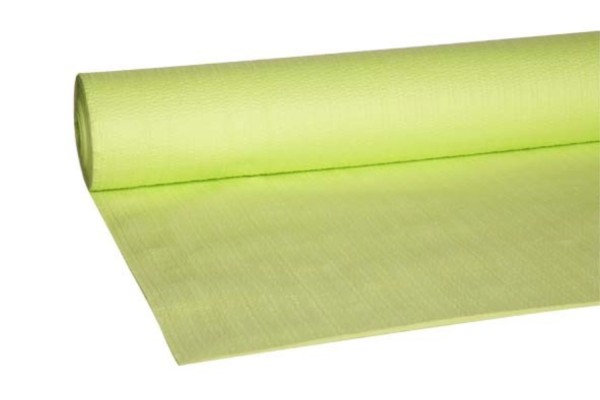 Papier-Tischdecke grün, gewaffelt, 1.18x20 m