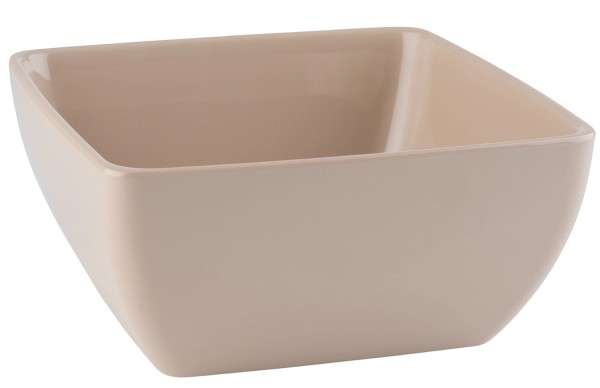 Schale PURE, 19x19cm, H9cm 1.5L, sand