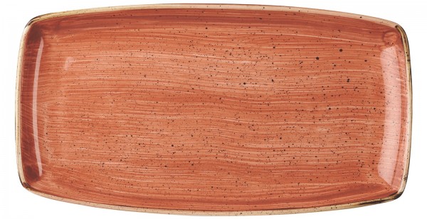 Stonecast Spiced Orange Platte rechteckig 35x18.5cm
