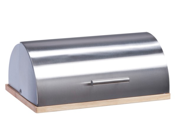 Brotkasten Inox Gummib.39.5x28