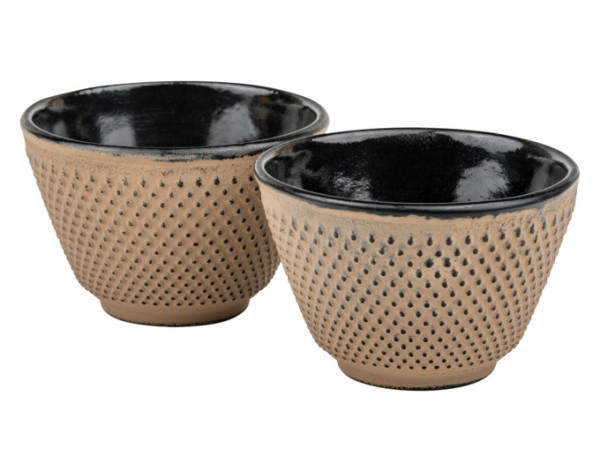 Teebecher Xilin 2 Stück camel