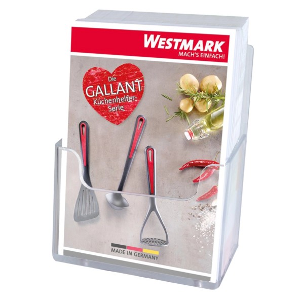 Black Edition Prospektständer DIN A6