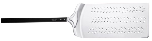 Pizzaschieber Alu Römische Art perforiert 23x40cm L77cm