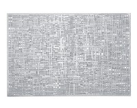 Tischset Scribble silber
