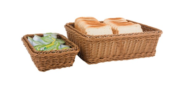Poly Rattan Flechtkorb GN 1/1, ca., H6.5cm