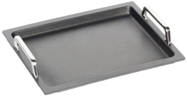 Bratplatte GN 2/3, H2cm mit Griffen