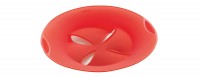Kochdeckel/Blume Ø22 cm, rot