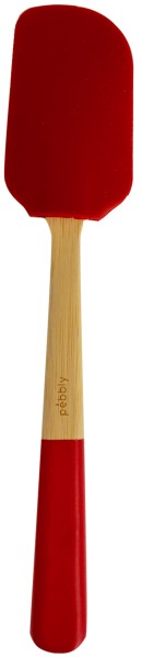 Spachtel flexible 25cm Bambus Silikon brick red