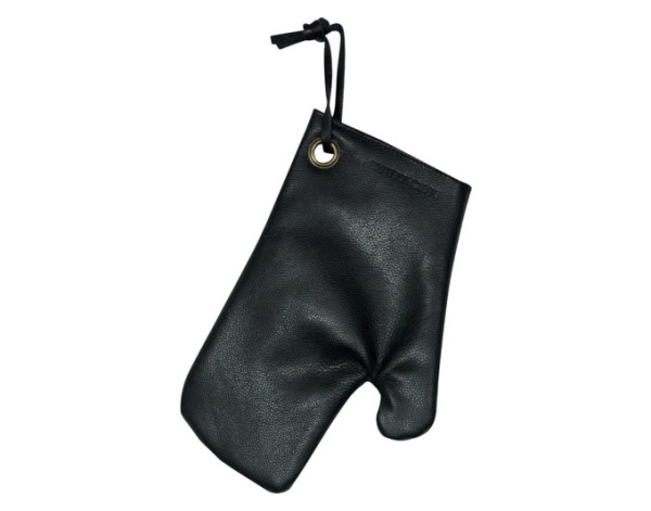 Ofenhandschuh Leder black
