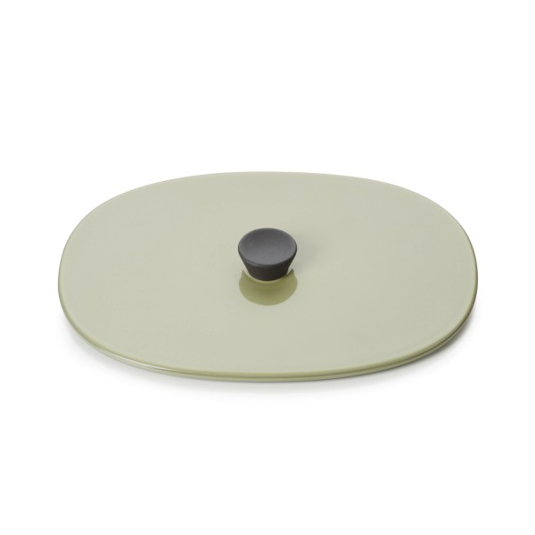 Caractère Deckel für Platte 19X13 kardamom