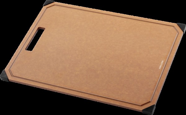 Schneidbrett Fiberholz Braun L