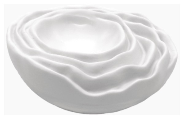 Terra Schale D10cm H4cm weiss