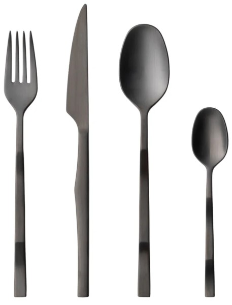 Ramo Besteckset 24tlg 18/10 schwarz